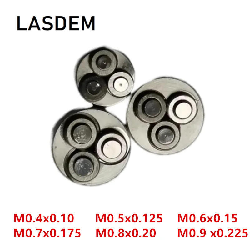 M0.4x0.10 M0.5x0.125 M0.6x0.15 M0.7x0.175 M0.8x0.20 M0.9x0.225 Threading Die M0.4 M0.5 M0.6 M0.7 M0.8 M0.9 Thread Rolling Die