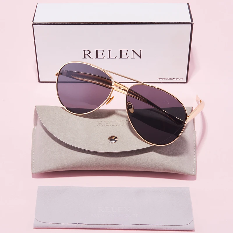 Relen แว่นตาตกแต่งแฟชั่นสำหรับทุกเพศ ดีไซน์ใหม่ไม่ซ้ำใคร แว่นตาทรงนักบินแบบสองชั้น ดีไซน์หรูหราสไตล์เรโทรอเนกประสงค์ ทันสมัย เหมาะสำหรับตกแต่ง ใช้ในชีวิตประจำวัน เป็นของขวัญสุดพิเศษ พร้อมกล่องใส่แว่นและผ้าทำความสะอาด