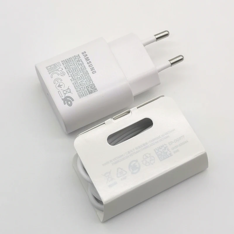 Samsung 25W Super Fast Charger Travel Adapter Type C Cable For Galaxy Z Flip Fold 6 5 4 3 2 S20 S21 S22 S23 S24 Note 20 Ultra 10