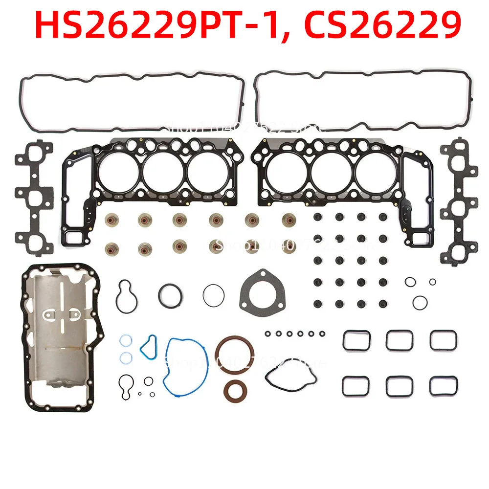 

ДляHS26229PT-1 для Dodge Ram 05-09 Liberty Cherokee 3,7 л, полный комплект прокладок