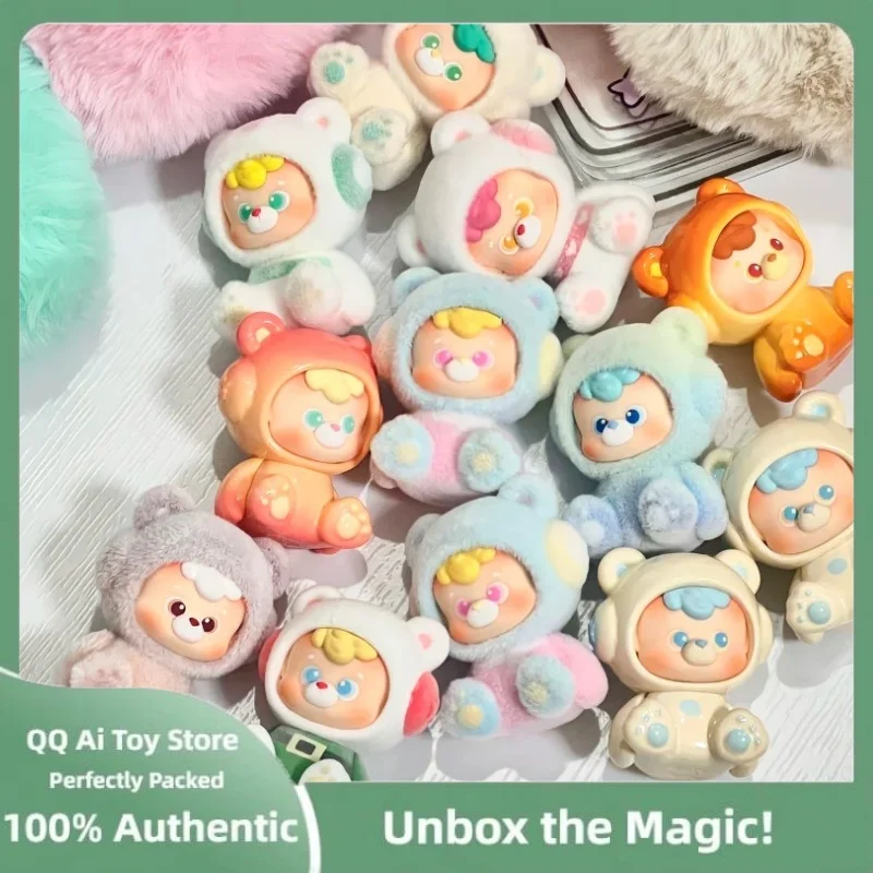 Echte Diudiu Baby Be Your Bb Bears Series Mini Blind Box Kawaii Speelgoed Figuur Verrassing Mystery Box Poppen Brithday Gift