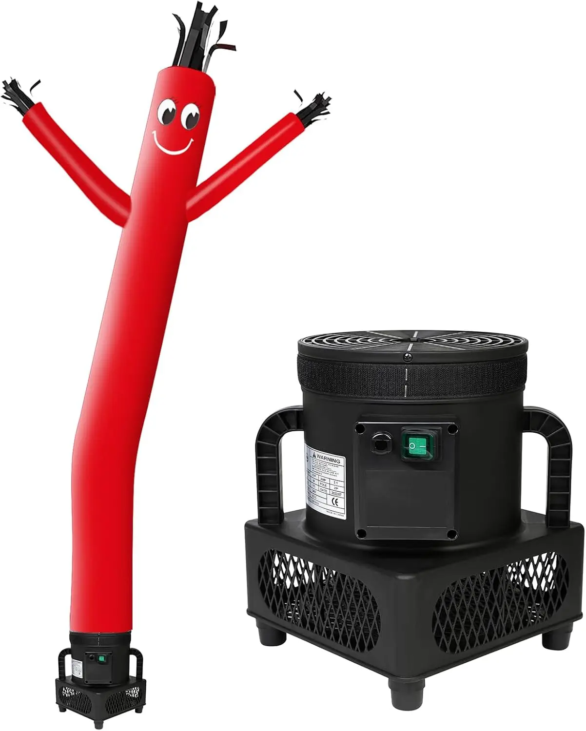 

6FT Flying Puppet Dancer with 1/3hp Blower Complete Set in Red - Fun Outdoor Entertainment