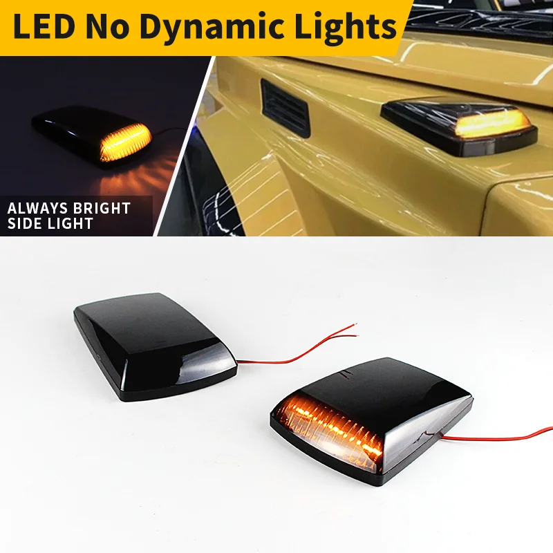 

2 шт. светодиодный указатель поворота для Mercedes Benz G Class W460 W461 W463 12 В передний указатель поворота угловой светильник