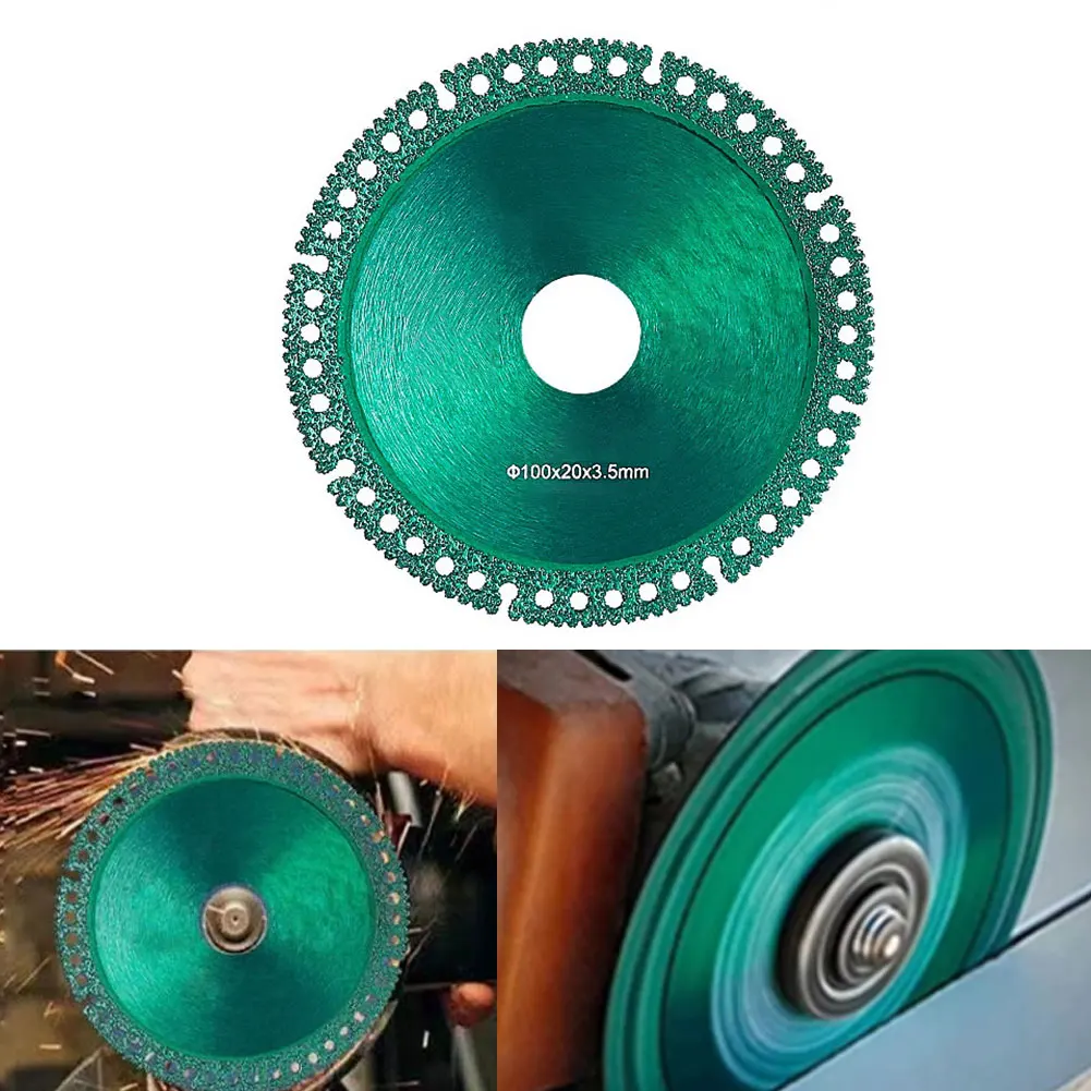 

Diamond Cutting Disc Saw Blade For Marble Tile Ceramic Composite Multifunctional Cutting Discs 100mm Power Tool Accessories