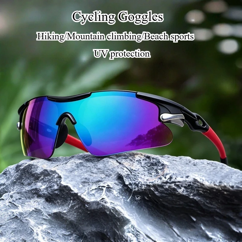 

Stylish Colorful Sunglasses for Women Running Sports, Mountaineering Cycling, Windproof Outdoor Cycling Glasses UV400