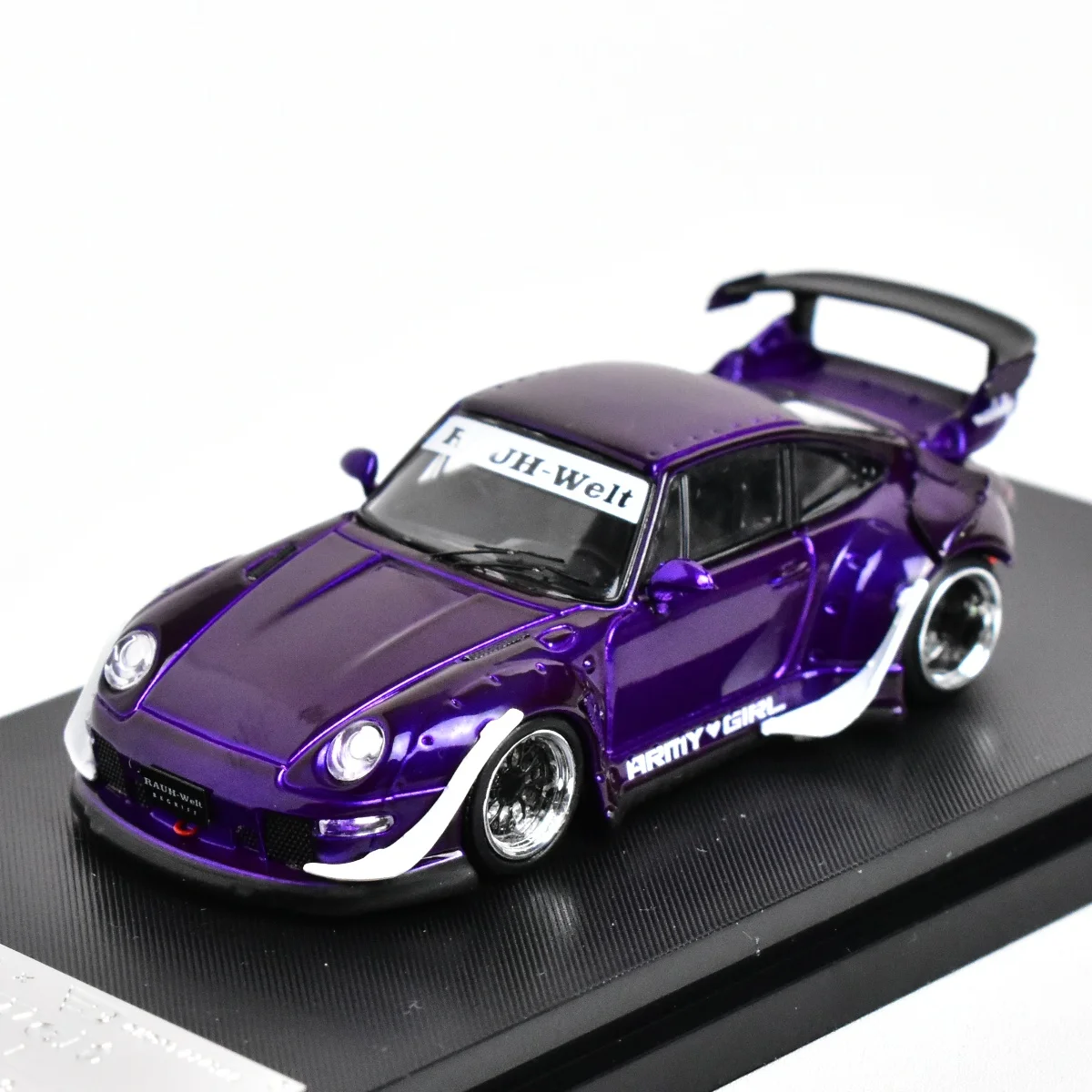 SW 1:64 기념품 RWB 993 미니어처 다이캐스트 모델카
