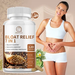 BBEEAAUU Relieves Bloating Capsules Helps Digestion Less Gas & Bloating Assist Intestinal Peristalsis Balanced Microbiota