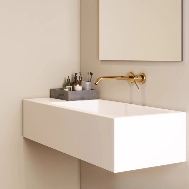 Integrated bathroom Balcony Artificial stone washbasin Washing table Laundry pool Washing table
