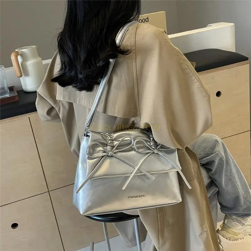 

X90D Женская сумка Большая вместительная сумка-мессенджер из искусственной кожи Сумка для подмышек Сумка для девочек Сумка