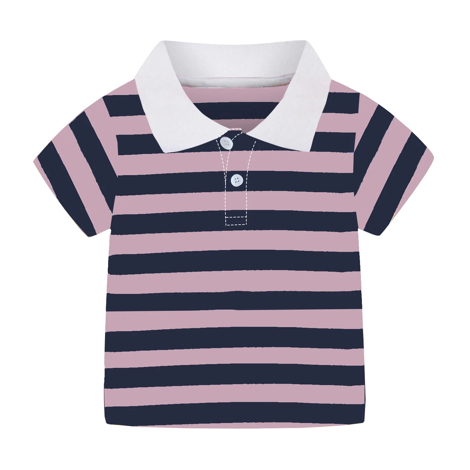 Mudkingdom Boys Polo Shirt Rainbow Colorful Striped Tshirt for Girls Summer Tees Short Sleeve School Uniform Collared Tops