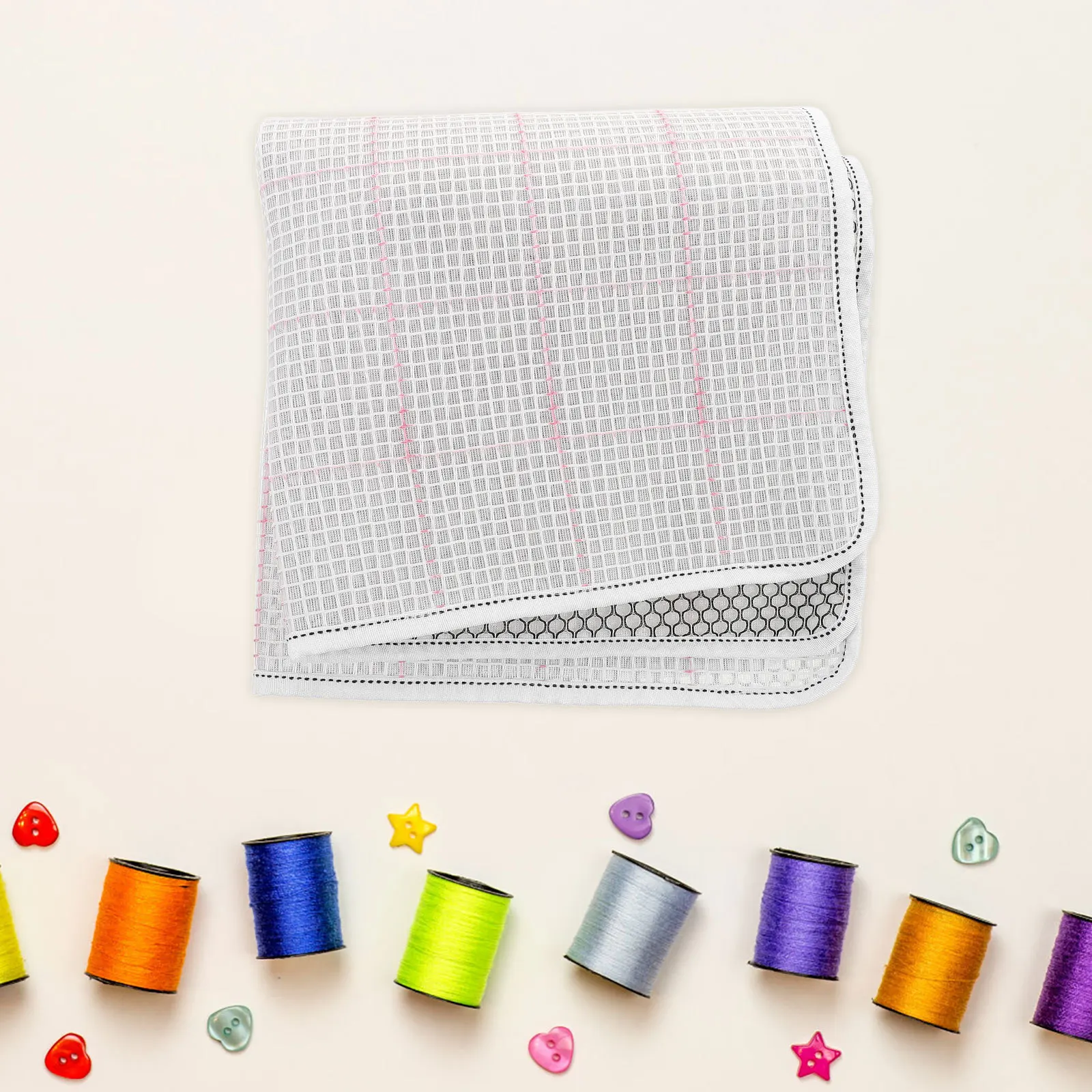 

Embroidery Cloth Fabric For Diy Carpet Making Durable Craft Material Home Decor Rug Hooking Cross Stitch Supplies