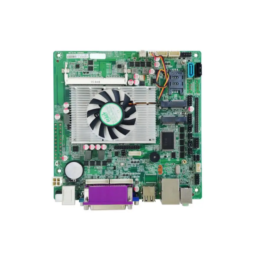 ELSKY Mini ITX Motherboard Supports Celeron 1007U / 1037U Pentium 2117U CPU With 2/6*COM 1/2*LAN DDR3