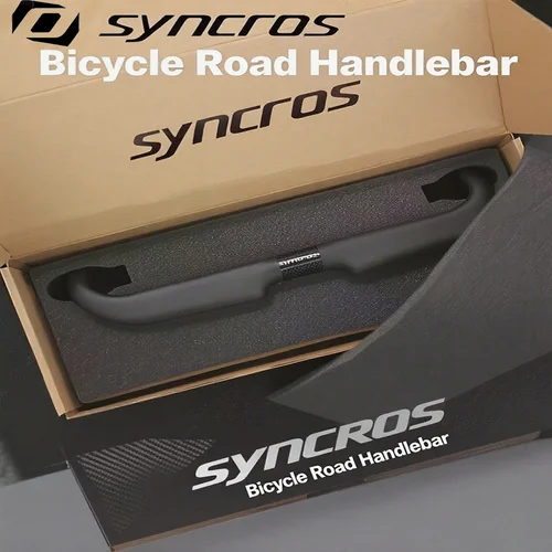 Syncros AERO T1000 manillar de carretera 360-420mm negro mate enrutamiento interno bicicleta de carretera cabina de grava pieza de bicicleta