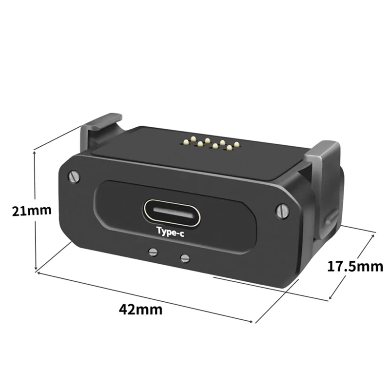 【ABUP】شحن حامل ثلاثي القوائم بمفصل كروي مغناطيسي قابل للتعديل لـ DJI Action 2 3 4 حامل كاميرا رياضي للسيارة