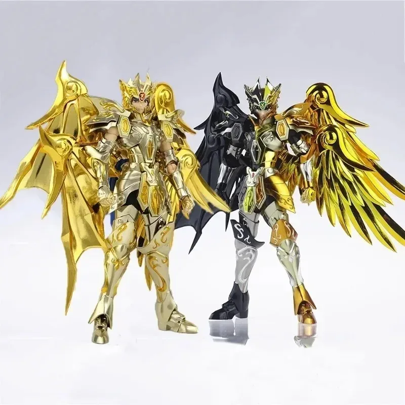 

In Stock GT Saint Seiya Myth Cloth EX Gemini Saga Kanon Totem/Object SOG/Soul of God Gold Knights of Zodiac Action Figure Toy