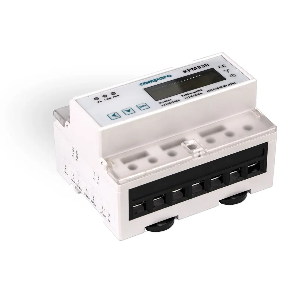 Modbus Smart Digital Prepaid Energy Meter Remote Control Three Phase Electricity Billing Meters