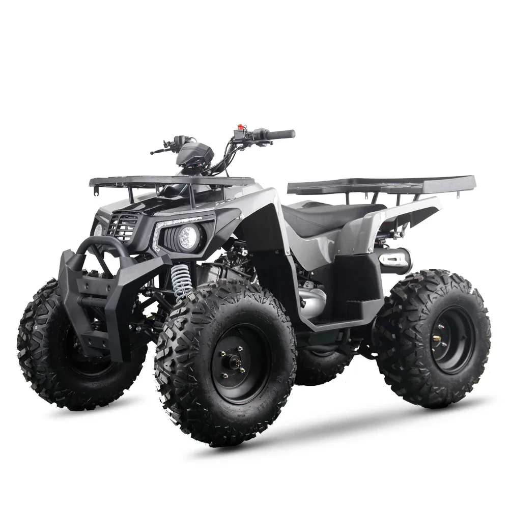 

Adult 200CC Gas ATV 10inch Steel 4 Wheeler with Electric Start All-terrain Outdoor Powerful Quad Motorbike ATV