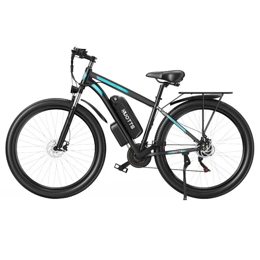 DUOTTS C29 Electric Bike 750W 29 inch Tire 48V 15Ah Battery 50km Range 50km/h Max Speed Electric Mountain Bike with Rear Rack