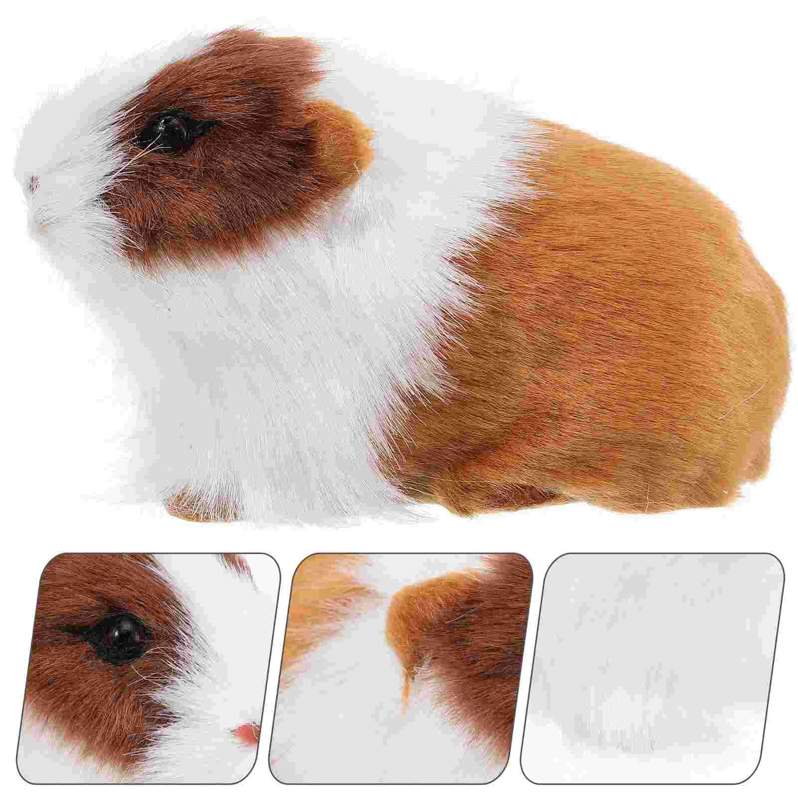 Animals Simulation Mouse Model Educational Simulated Hamster for Children Plush Mother
