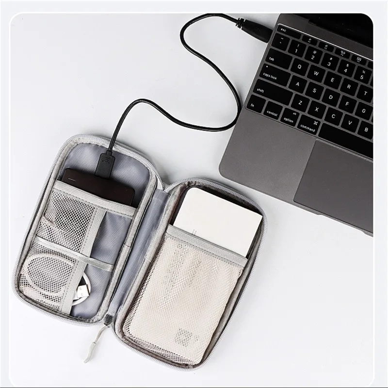 Reise-Kabel-Organizer, Tasche, Tasche für elektronisches Zubehör, Gadget-Tragetasche, tragbare wasserdichte Aufbewahrungstasche für Kabel