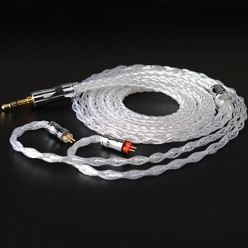 NICEHCK LitzPS-Pro 8 Core 4N Litz Pure Silver Earphone Cable 3.5mm