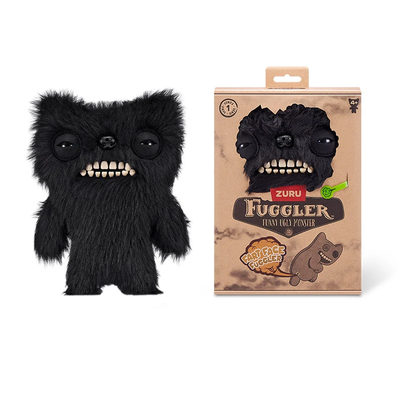 Fuggler Fart Face Doll Fart Sound Series Зубы Монстр Уродливый Kawaii Мультфильм Мягкая плюшевая кукла Игрушка Chlidren Забавные рождественские подарки