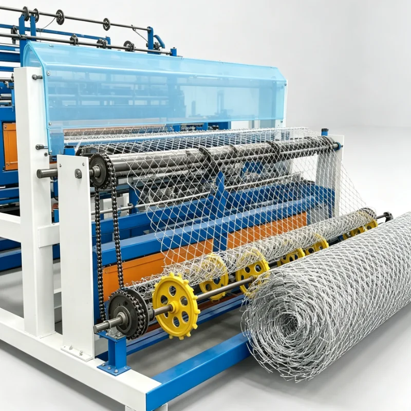 Customized Chain Link Fence Machine Electric Wire Mesh Joining Equipment For Construction Site Perimeter Fencing
