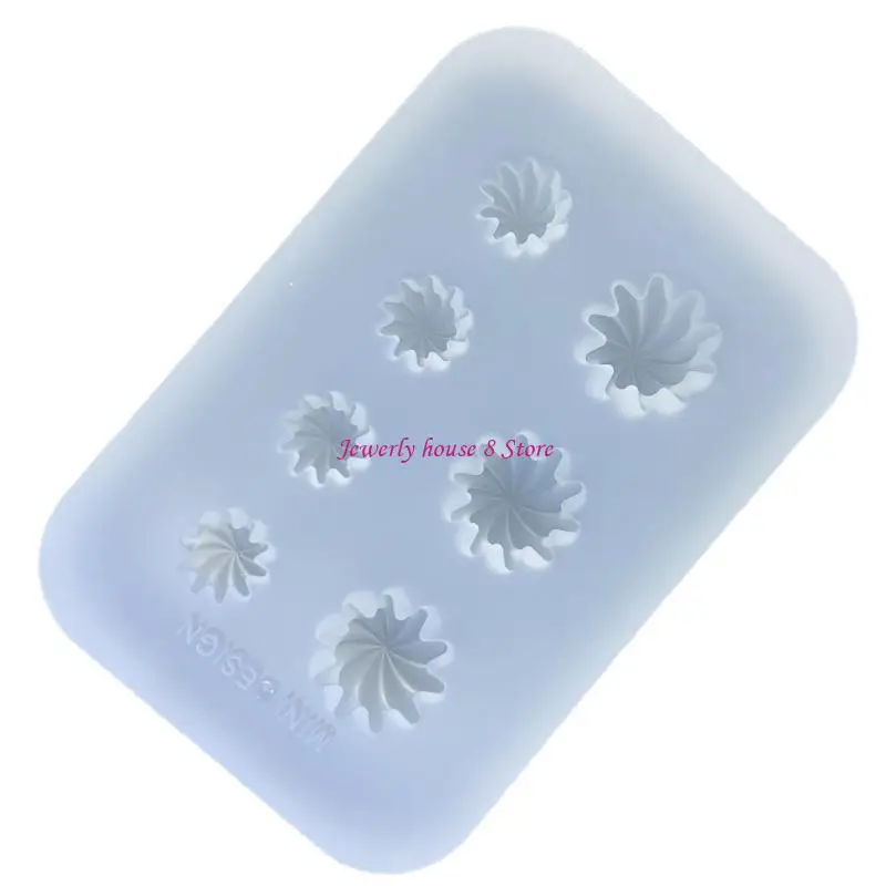 أجزاء كريم فاكهة الكرز الرمال المتحركة قلادة قالب الراتنج الفن قالب قلادة قالب من السيليكون راتنجات الايبوكسي المفاتيح قلادة #2