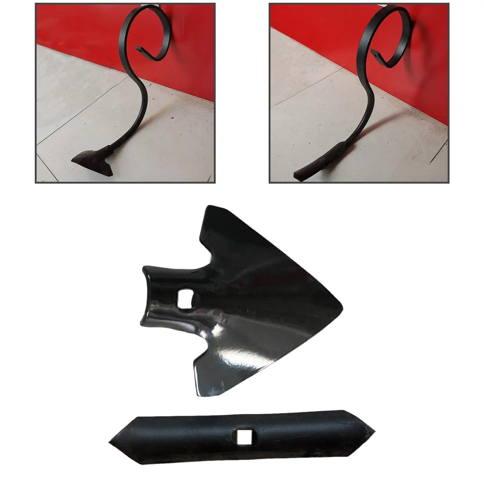 Heavy Duty Agricultural Tine Plow Blade Cultivator Attachment Weeding Machine Part for Garden Farming