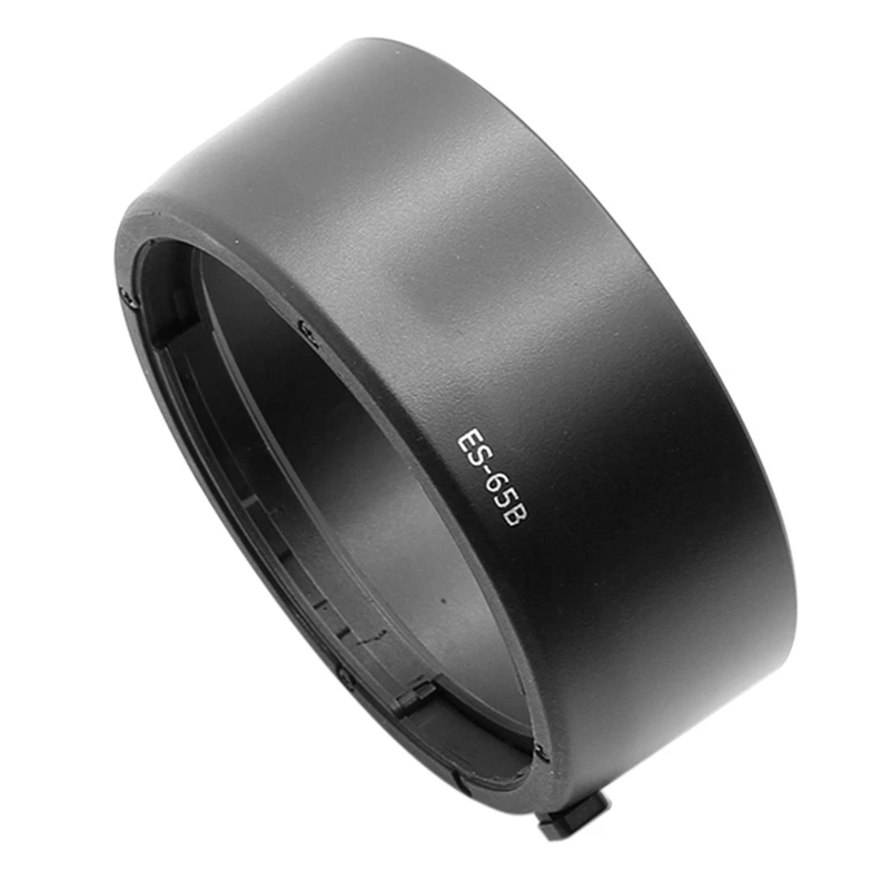 ES-65B Camera Lens Hood Anti-Reflective Hood Lens For Canon RF 50Mm F1.8 STM Reversible Lens Hood