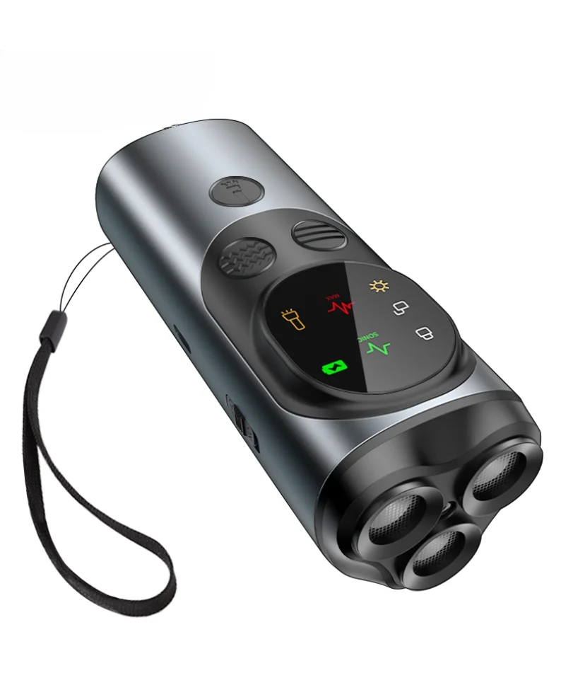 

Dog Repeller Ultrasonic High Power Dog Anti Barking Training Device Rechargeable Dog Repeller Trainer With LED Flashlight