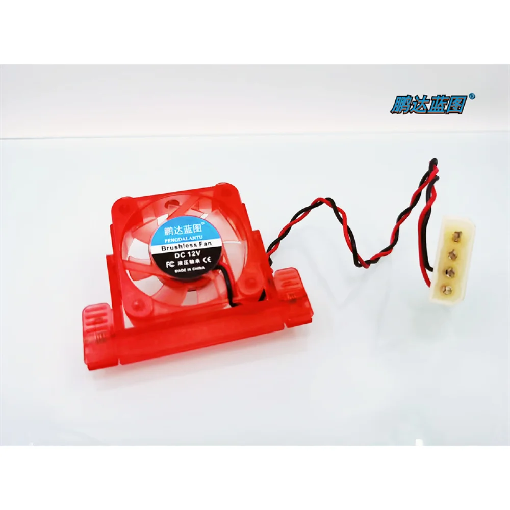 Pengda Blueprint Desktop MeMory Card Vest dissipatore di calore LED Light 4010 Mute 4CM Computer Fan40 * 40*10mm