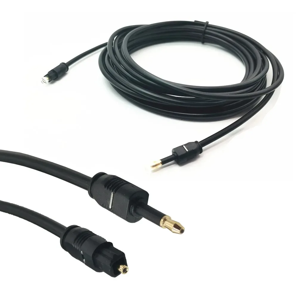 OD 4.0 Digital Sound Toslink to Mini Toslink Cable 3.5mm SPDIF Optical Cable 3.5 to Optical Audio Cable Adapter 1M 1.5M 2M 3M 5M