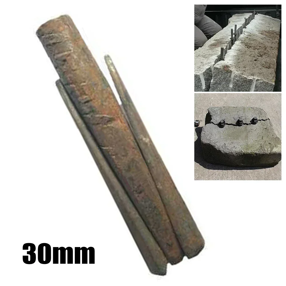 

Tool Rock Stone Splitters Corrugated Steel Bar Rock Splitter Wedges 1pcs Accessories For Stone Concrete Practical