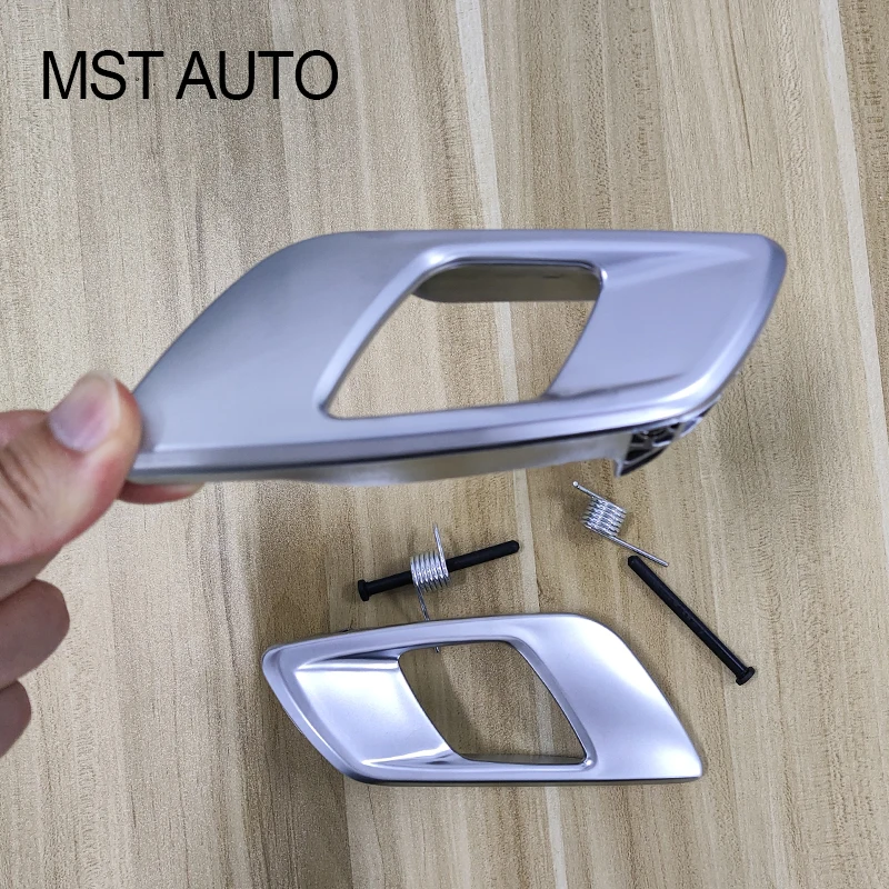 Left Or Right Inner Door Handle Cover With Silver For Ford Ranger 2012-2021 Everest 2015-2021 Mazda BT50 2012-2019 AB3921971