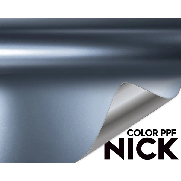 Selbstheilung, kratzfest, Satin, Gunmetal, graue Farbe, TPU, PPF-Farbschutzfolie, Nano-beschichtet, nicht vergilbend, Autofolie
