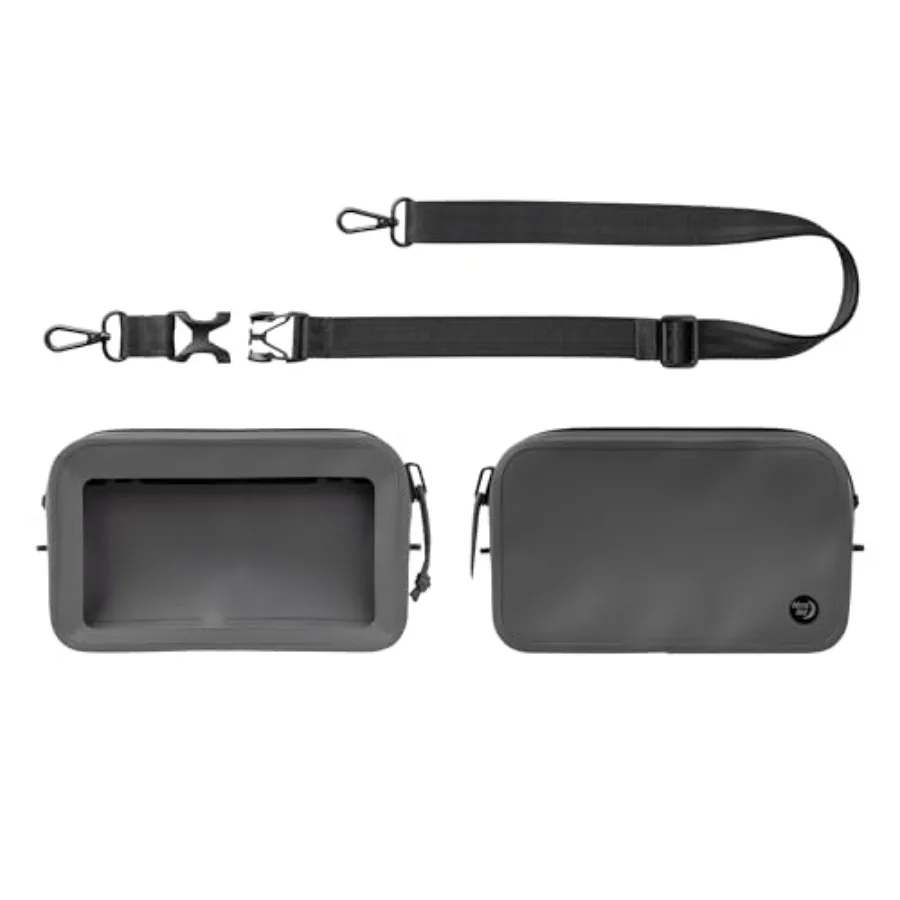 

RunOff Waterproof Hip Pack - Beach and Hiking Essential - Bag for Phone and Travel Essentials - Crossbody Beach Tote and Travel