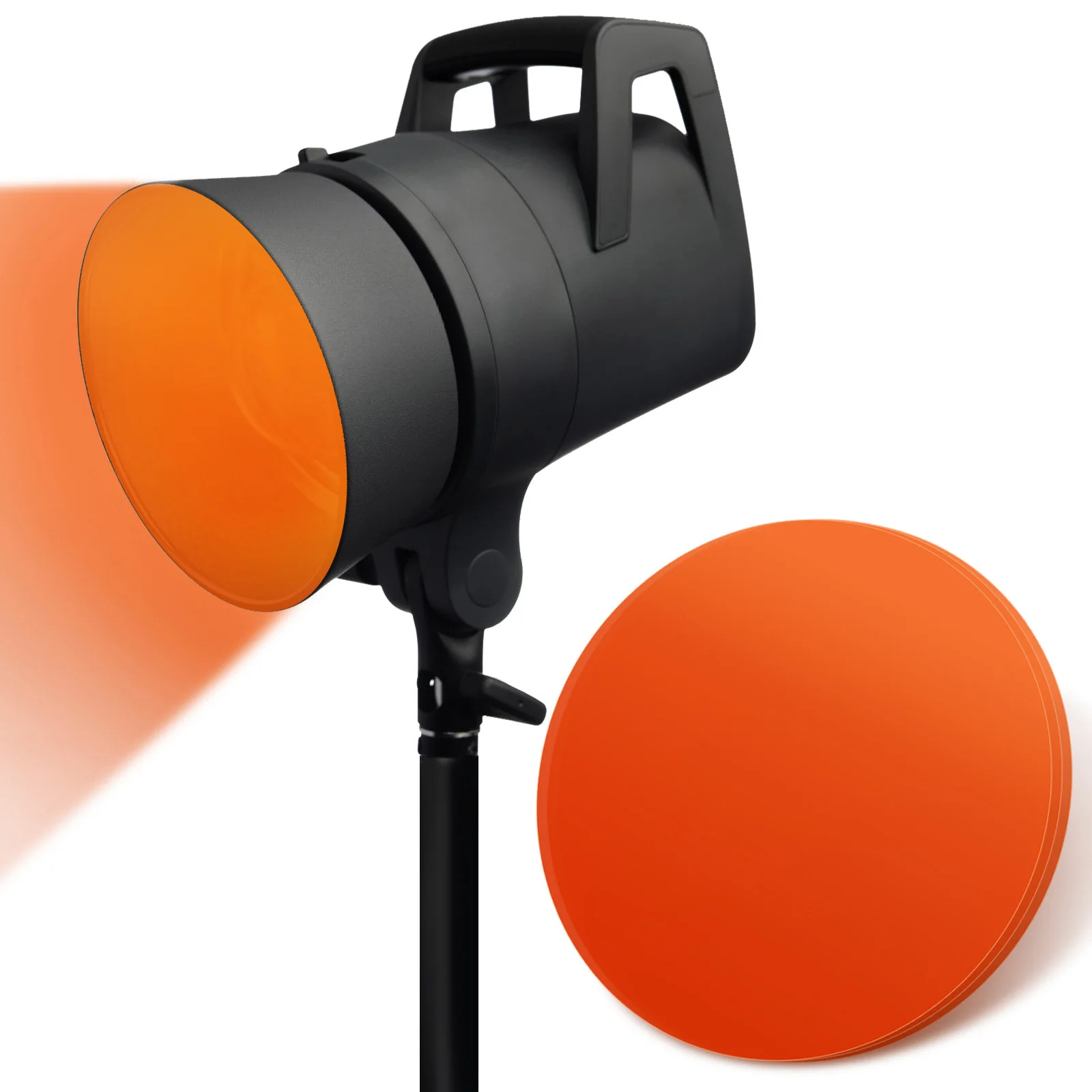 

15Pcs Lamp Color Correction Film Transparent Self-Adhesive Gel Sheets Easy Install Color Changing Light Stickers for Home