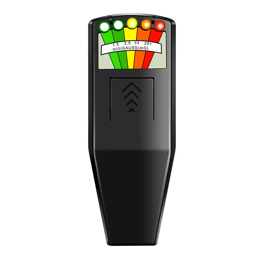5 LED EMF Meter K-II Magnetic Field Detector Ghost Hunting Paranormal Equipment Tester Counter for Investigating Unexplained Phe