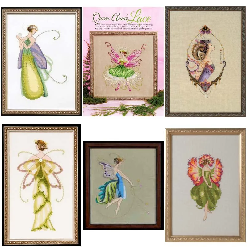 

Spring Garden Fairy Tale Embroidery Sets, DIY Cross Stitch Kits, Chinese Sets, 157-NC140, 16CT, 14CT, 18CT, 157-NC140