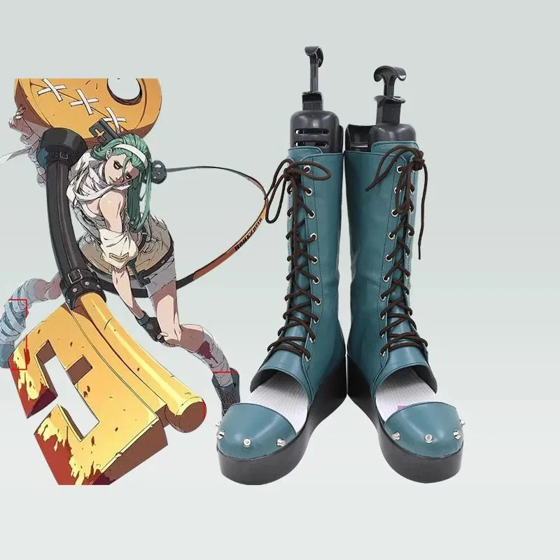 

ABA Guilty Gear Strive обувь для косплея ботинки игры аниме вечерние Хэллоуин Рождественская вечеринка наряд реквизит на заказ для женщин и мужчин