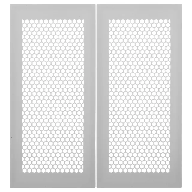 2Pcs Floor Vent Cover Silicone Non Slip Honeycomb Mesh Flush Mount Airflow Vent Deflector Heating Cooling Register 4x10 for Home 2 2Pcs Floor Vent Cover Silicone Non Slip Honeycomb Mesh Flush Mount Airflow Vent Deflector Heating Cooling Register 4x10 for Home 2