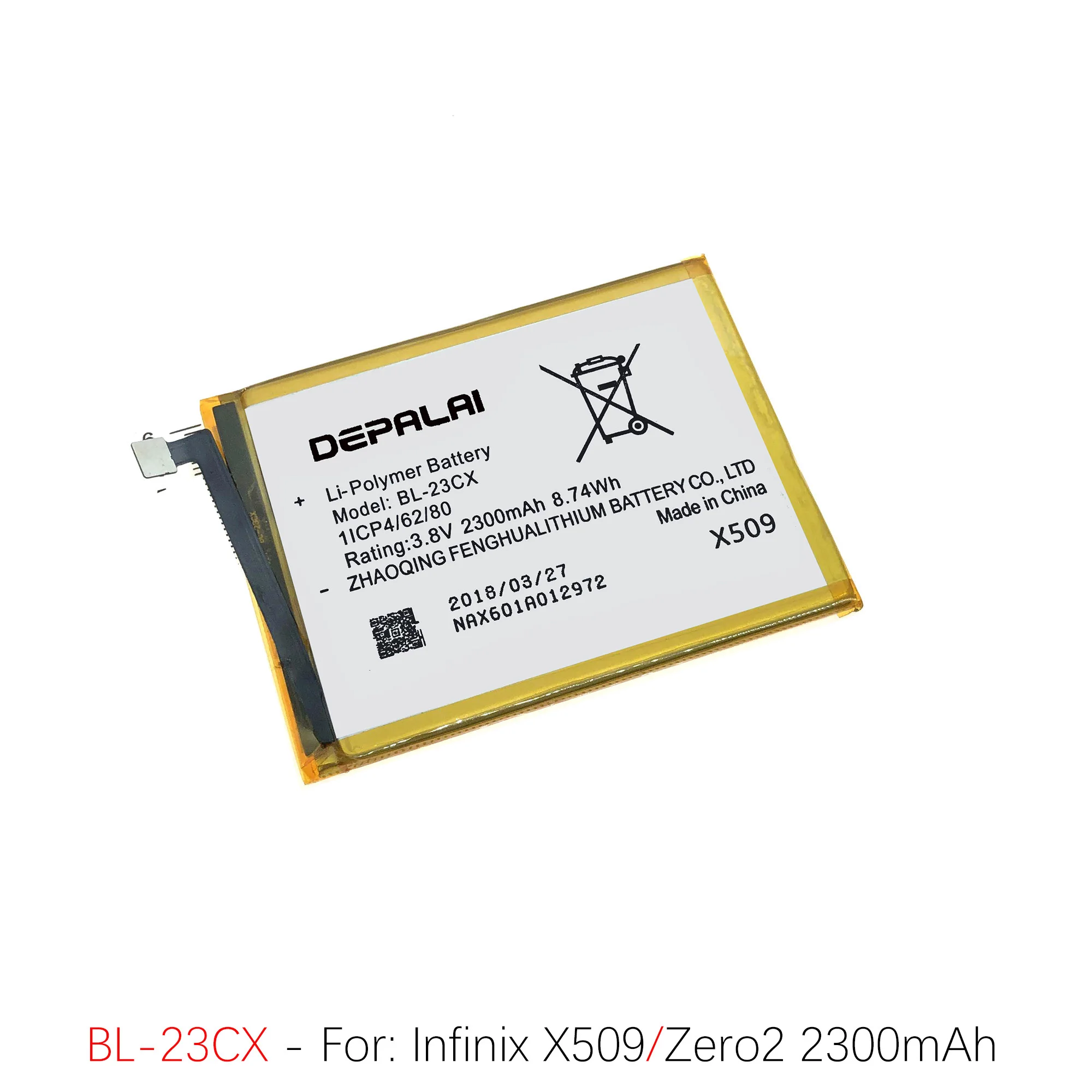 BL-23CX BL-30iX BL-32AX For Infinix Zero X509 Zero3 X552 Zero20 X602 X603 X687 Battery BL-40FX BL-43AX BL-44CX Batteries BL-44EX