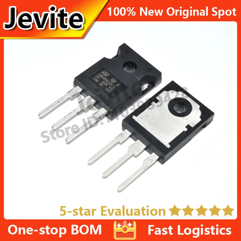 

Jevite 100% New Original electronics Controller 10-50 units/lote STGW60H65DFB 60H65 TO-247 650V 60A IGBT transistor