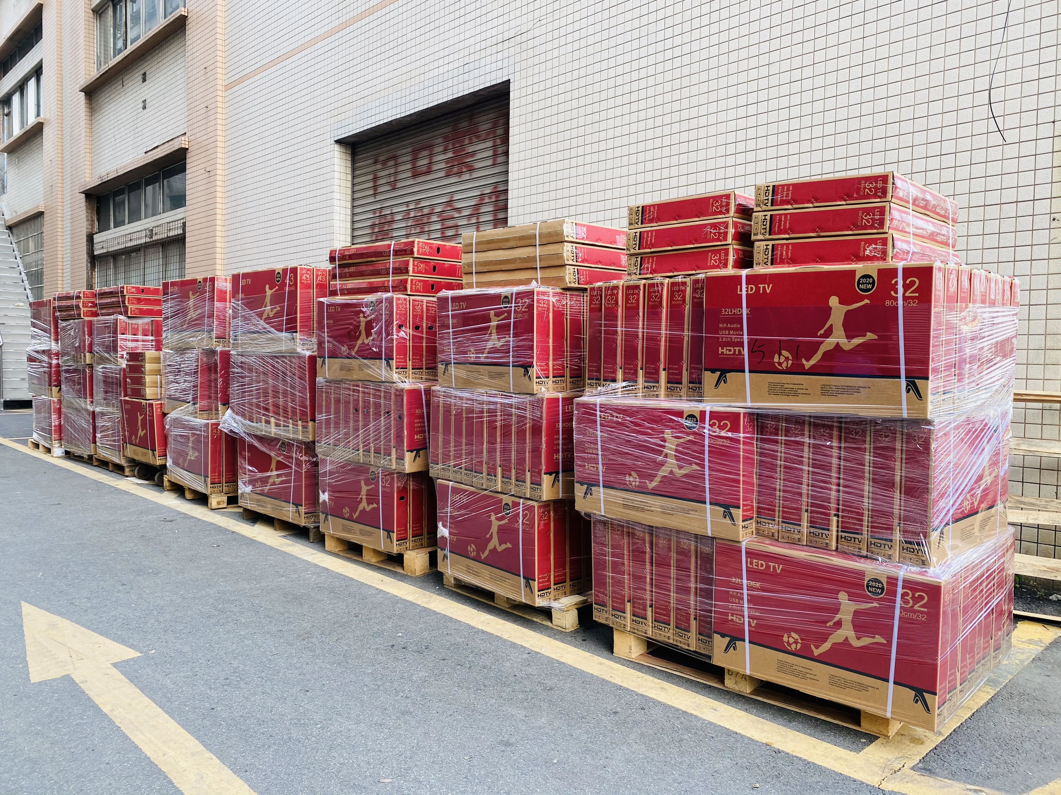 تلفزيون ذكي 2025 OEM 75 بوصة 4K - تلفزيون Android LED Ultra HD مع WiFi (نظام الترفيه المنزلي الفاخر المباشر من المصنع)