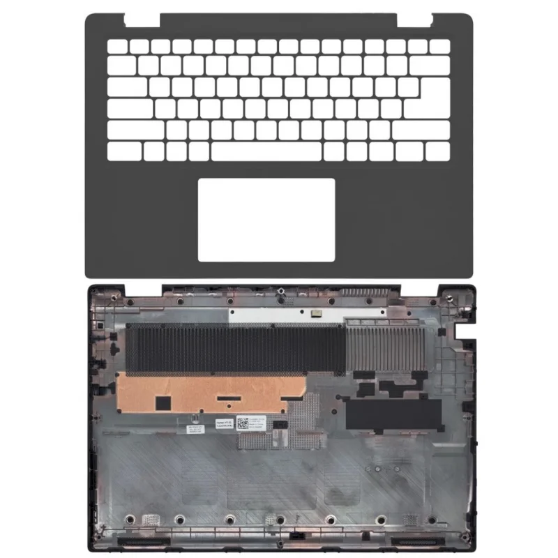 

New For Latitude 3420 E3420 P144G Upper Case Palmrest Cover C Shell 04PX9K/Bottom Base Cover Lower Case D Shell 03VX9G