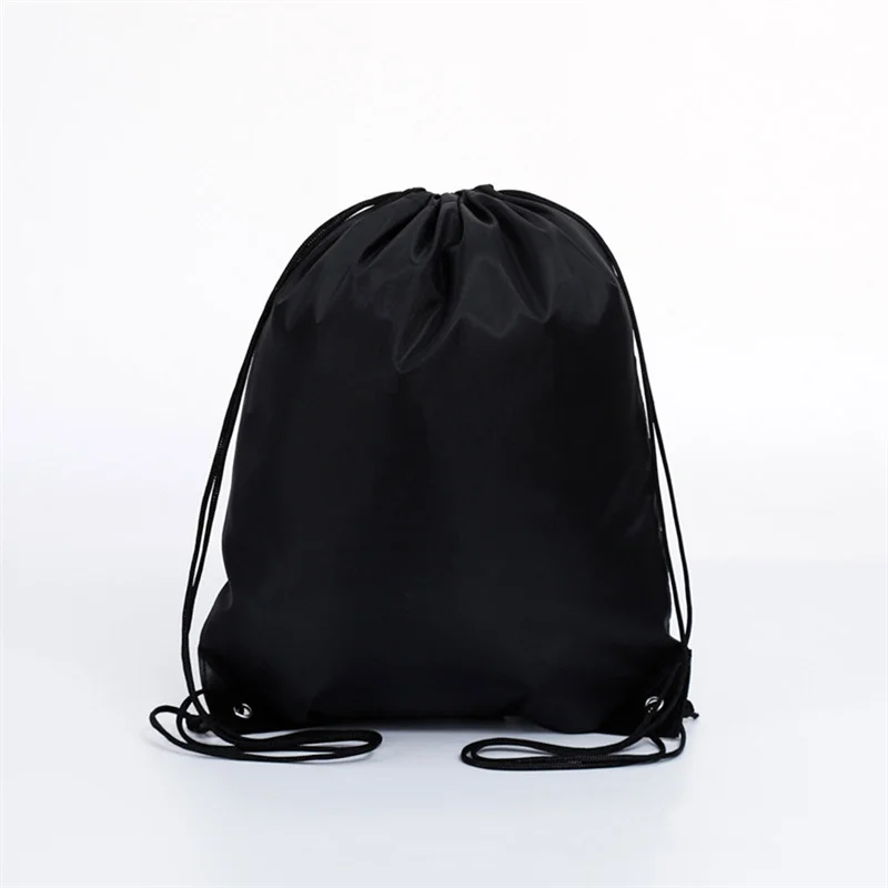 Drawstring Backpack Bag with Reflective Strip String Backpack Cinch Sacks Bag Bulk for School Yoga Sport Gym Traveling