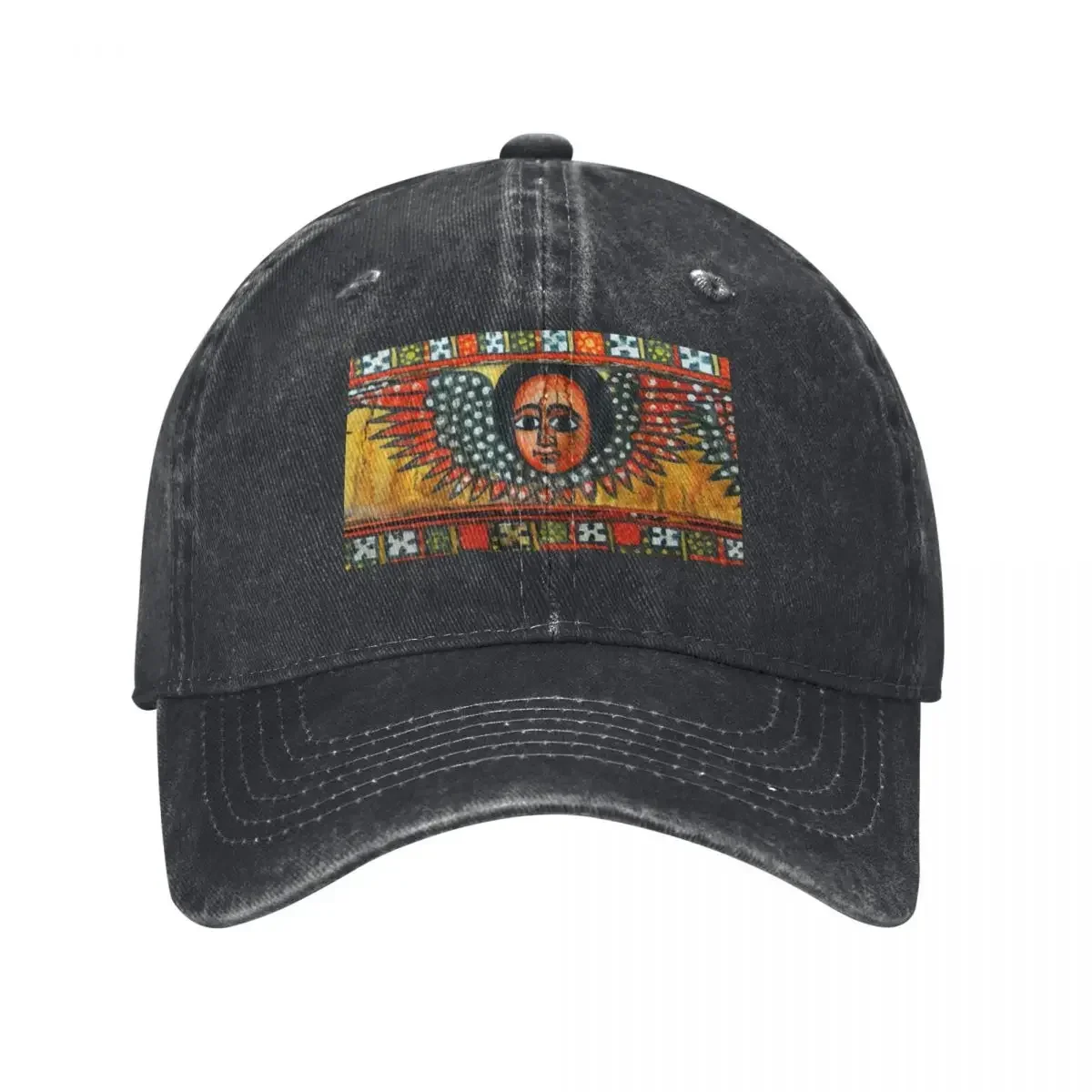 

Ethiopian  Baseball Cap Horse Hat Beach Bag summer hat Hats For Men Women's