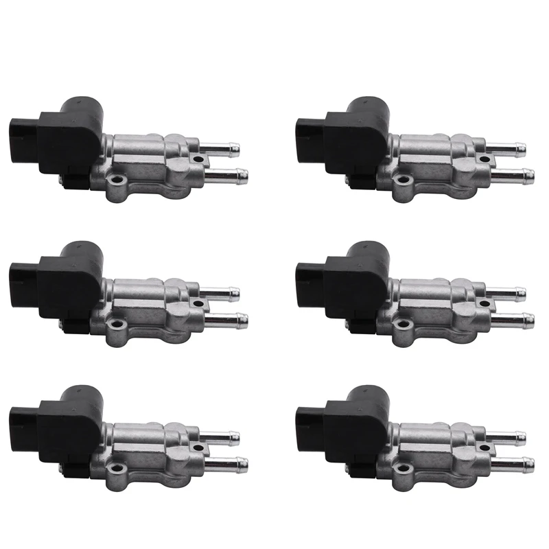 6X Air Control Valve For Scion Toyota Echo 22270-21010 22270-21011 1903-309492 2227021010 2227021011 Ac464 Ac4190