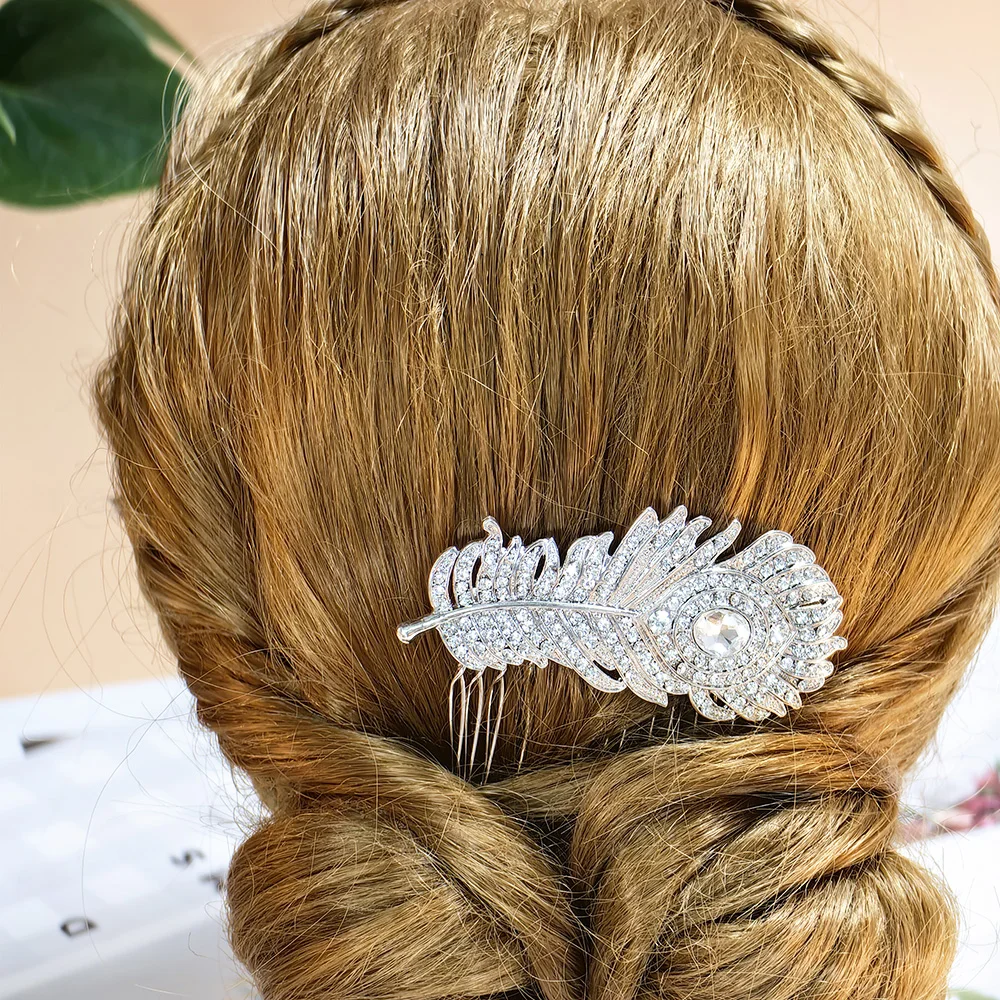 Brilliant Rhinestone Wedding Headwear